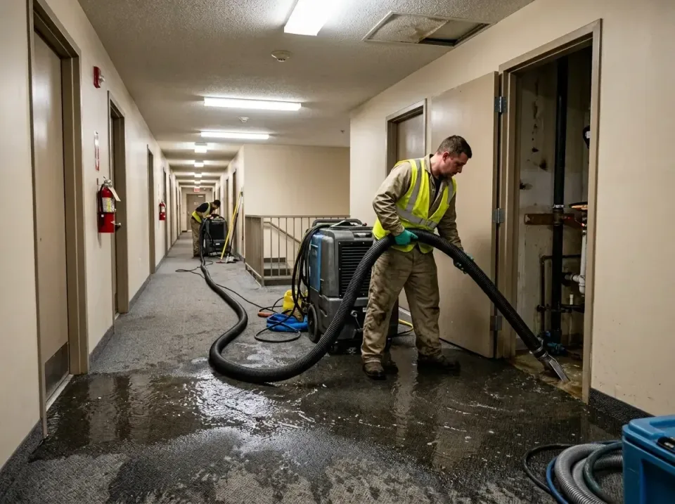 multi-unit-apartment-hallway-f-005 — frequently asked questions, Emergency Burst Pipe Water Extraction & Removal in Tigard,…